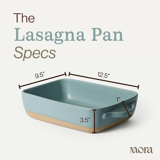 Mora Ceramic Baking Dish with Handles - Image 2