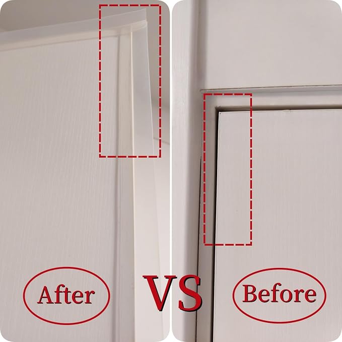 T Shape Door Seal Strip for Door & Windows Gaps,Draft Stopper Bottom Sweep - Image 7