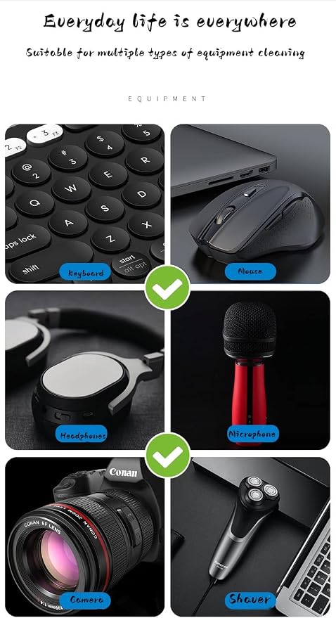 Car Cleaning Soft Gel, car dusting Gel car Cleaning Tools car Crevice Keyboard - Image 9