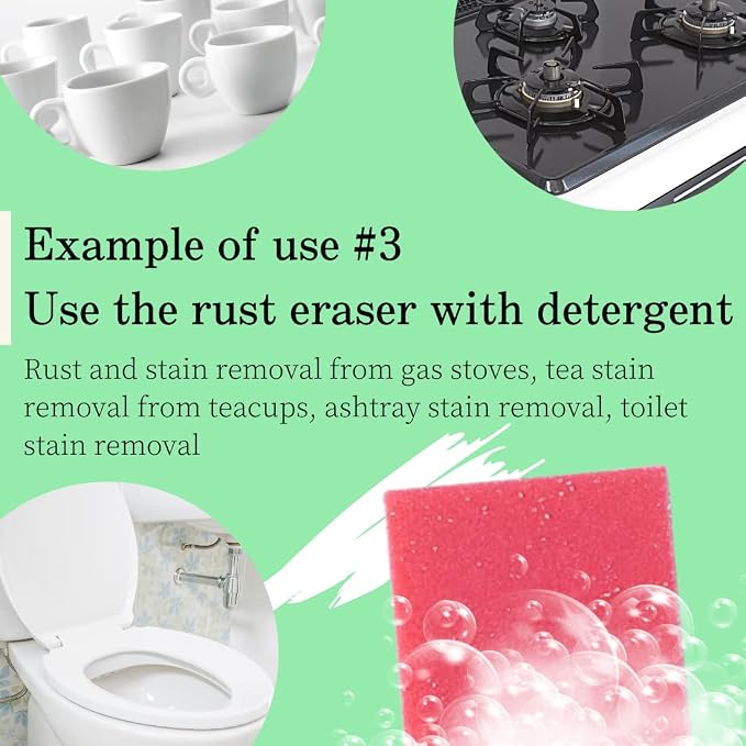 Rust Eraser for Knives Kitchen Stoves Wood Finish and Bicycles Multi Purpouse - Image 9
