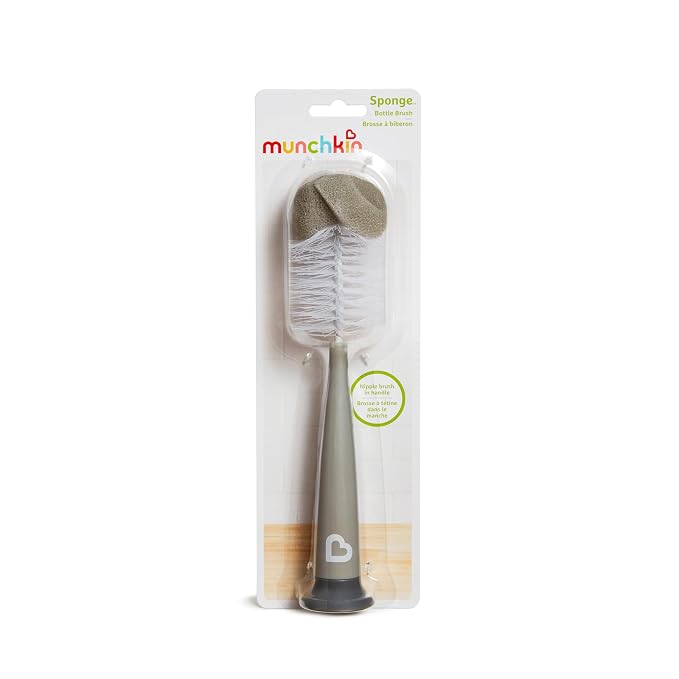 Munchkin® Sponge™ Bottle Brush, Modern Design, 2 Pack - Image 6