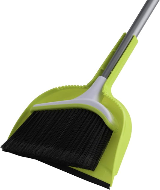 Casabella Basics 2-Piece Angled Broom and Dustpan Set - Image 2