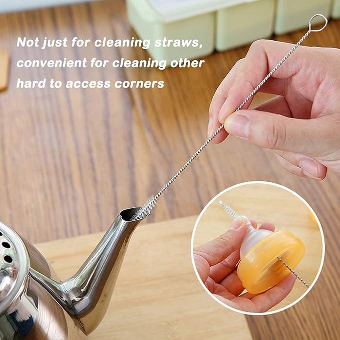 Utoolmart Steel Wire Cleaning Brush, Spiral Power Tube Cleaning Tool, Bottle - Image 7