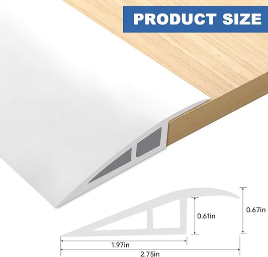Vinyl Door Threshold Flooring Transition Strip Self Adhesive Carpet Edging Strip - Image 2