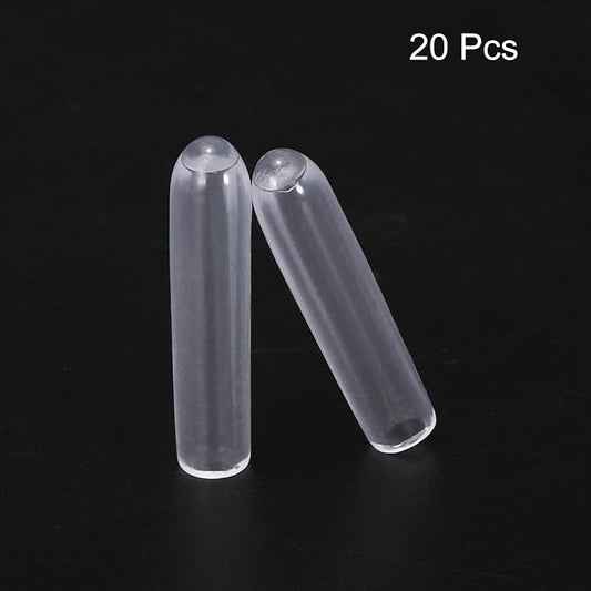 uxcell 20pcs Rubber End Caps 2mm ID Vinyl PVC Round Tube Bolt Cap Cover Screw - Image 2