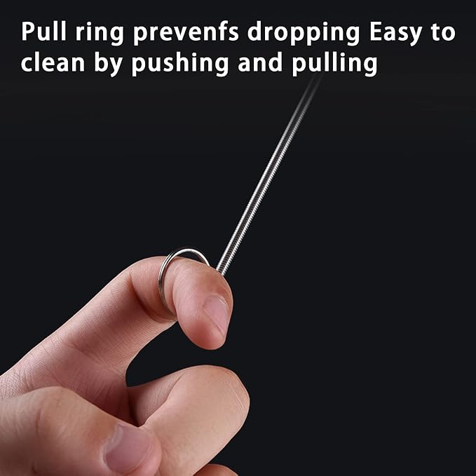 Extra Long Pipe Tube Cleaner Fridge Drain Pipe Dredging Tool Flexible Drain - Image 7