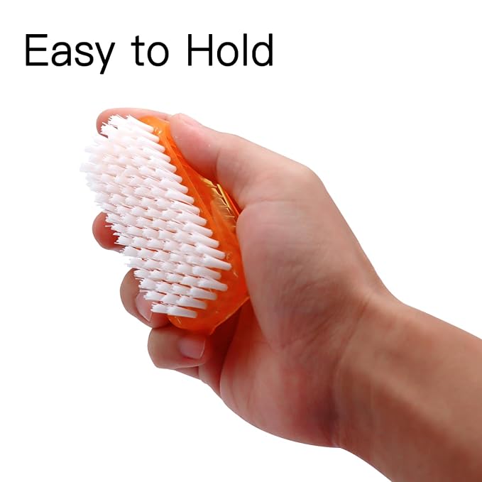 Nail Brush Two Sided Hand Fingernail Scrub Brushes Soft Stiff Bristles Scrubber - Image 7