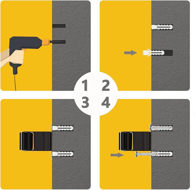 Verdenu 15 Pack Broom Holder Wall Mount, Mop and Broom Holder Wall Mount - Image 7
