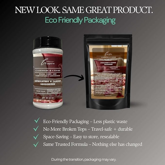 Cashmere Cedar Carpet Freshener Powder: Powerful Odor Eliminator - Image 2
