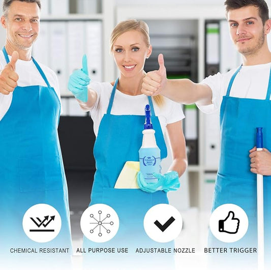 Plastic Spray Bottle Heavy Duty All-Purpose Empty Spraying Bottles Leak Proof - Image 2