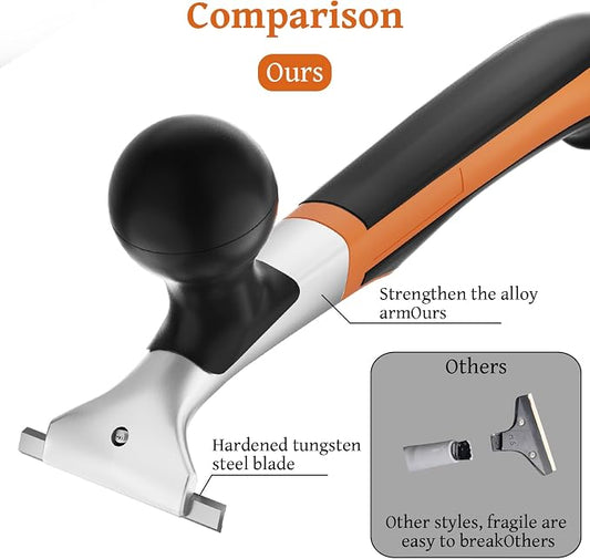 Premium 2.5" Carbide Scraper Tool – Heavy Duty Paint, Putty Remover - Image 2