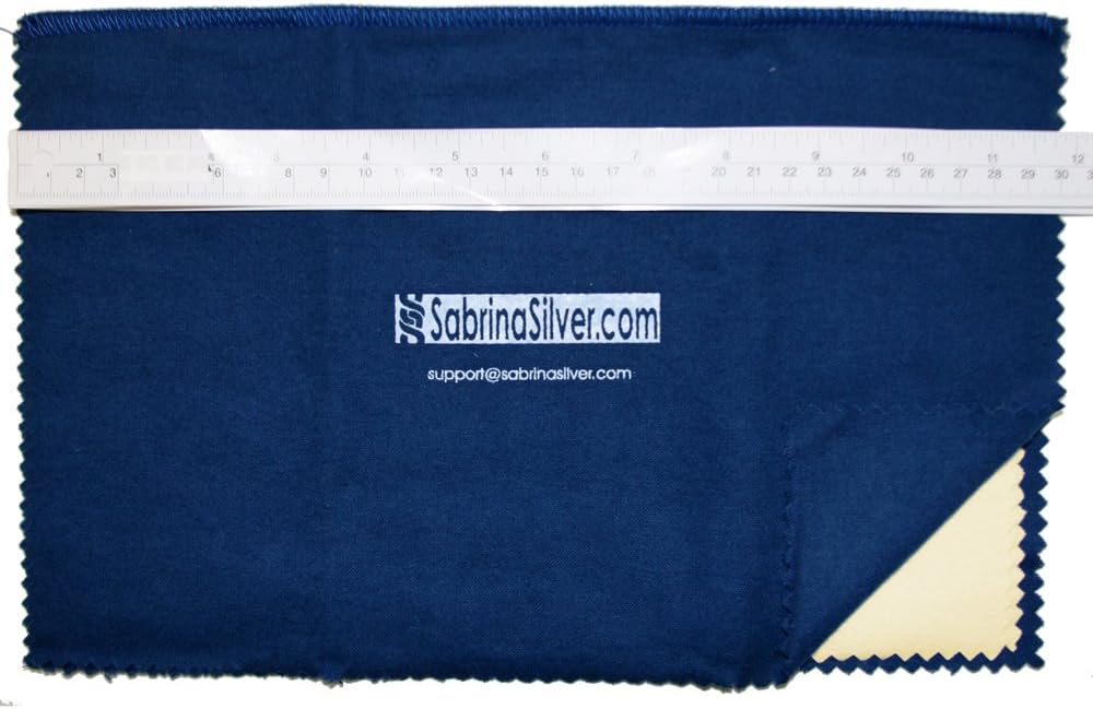 3-Pack Polishing Cloth for Silver, Brass & Most Other Metals, 11x14 Largest Size - Image 2