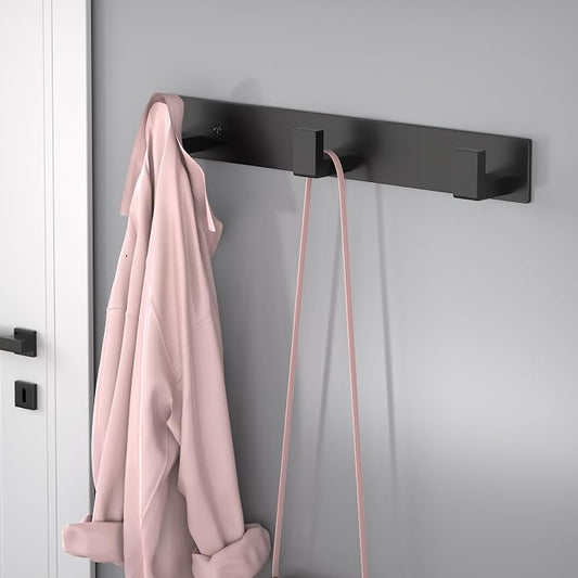 PMMASTO Wall Mounted Coat Hooks- Stainless Steel Rust-Resistant Bathroom Hangers - Image 2