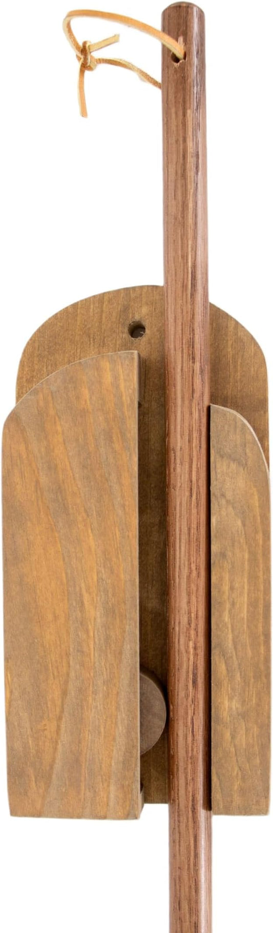 Lehman's Amish Handcrafted Broom Holder, Wall-Mount Wooden Storage Solution - Image 2
