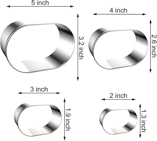 Pill Capsule Long Oval Cookie Cutters - Image 2