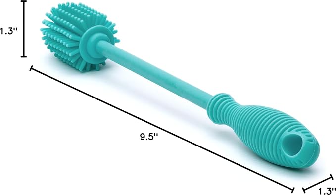 Chicco 9.5” Silicone Bottle Brush - Image 7