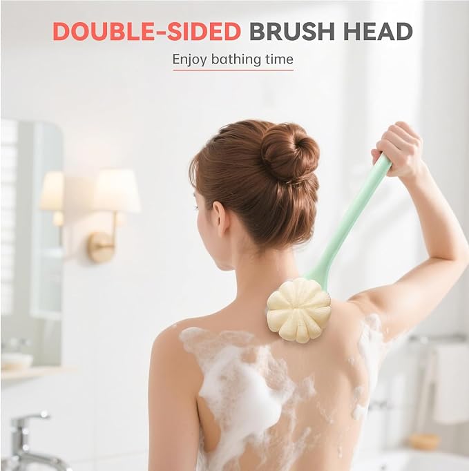 Back Scrubber for Shower, 15.7" Loofah - Image 6