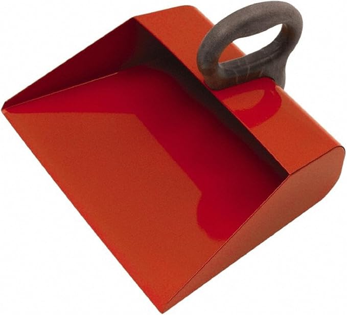 PRO SOURCE 14" Wide Handheld Dustpan and Shop Scoop: Steel Body by PROSOURCE