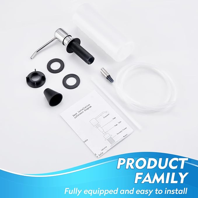 CREA Chrome Built-in Soap Dispenser - Image 7