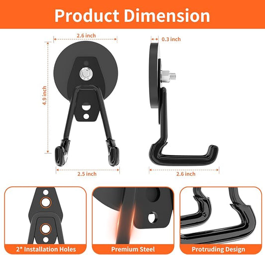 ENUODA Strong Magnetic Hooks Heavy Duty Upgraded Magnets - Image 2