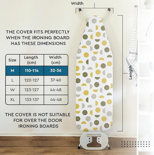 Encasa XO Ironing Board Covers Drawstring Tightening - Image 2