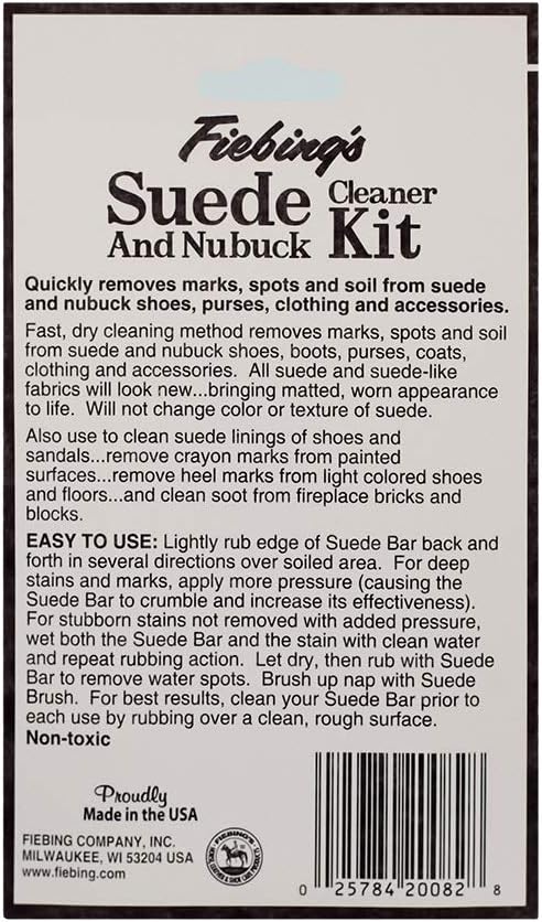 Fiebing's Suede & Nubuck Cleaner Kit - Image 2