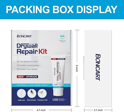 Spackle Wall Repair Kit, Drywall Repair Patch Kit, Wall Mending Agent Putty - Image 8
