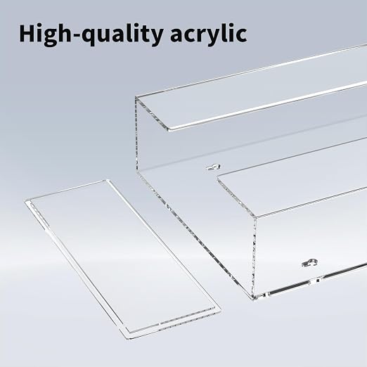 HIIMIEI Acrylic Glove Dispenser Wall Mount, Capacity Of 3 Glove Boxes - Image 2