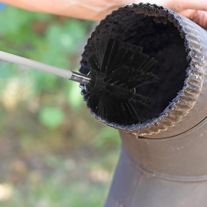 24Feet Chimney Sweep Kit, Chimney Cleaning Kit - Image 9