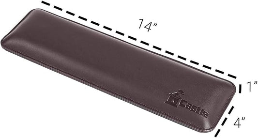 Bailey by Castle Leather Keyboard Wrist Rest - Image 2
