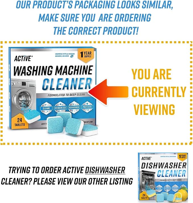 Washing Machine Cleaner Descaler 24 Pack - Image 5