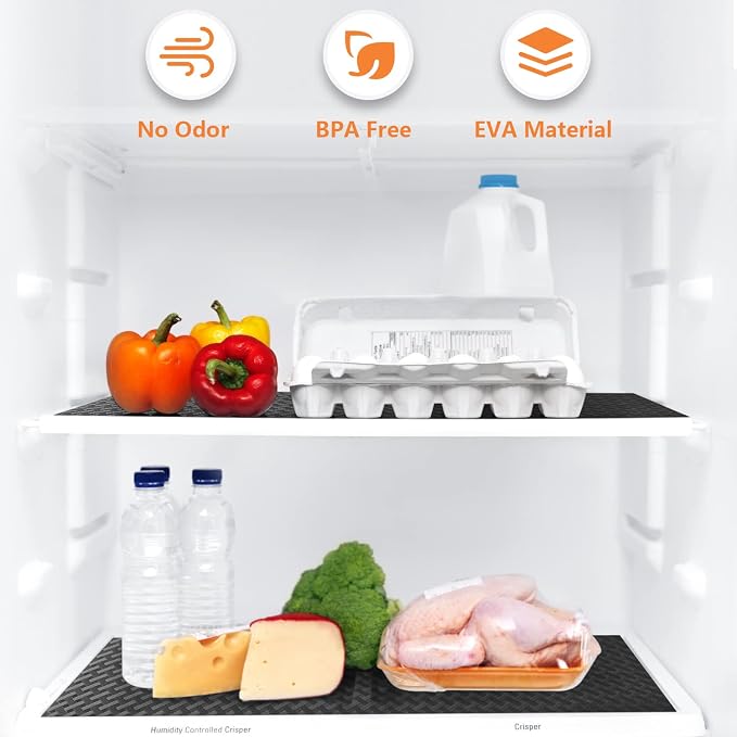 Shelf Liners for Kitchen Cabinets Refrigerator Liners Waterproof Kitchen - Image 6