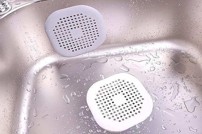 2 Pieces Shower Drain Hair Catcher Bathtub Stopper, Home Protectors - Image 7