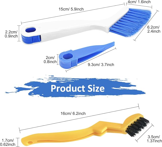 4 PCS Multi Purpose Small Crevice Cleaning Brushes - Image 7