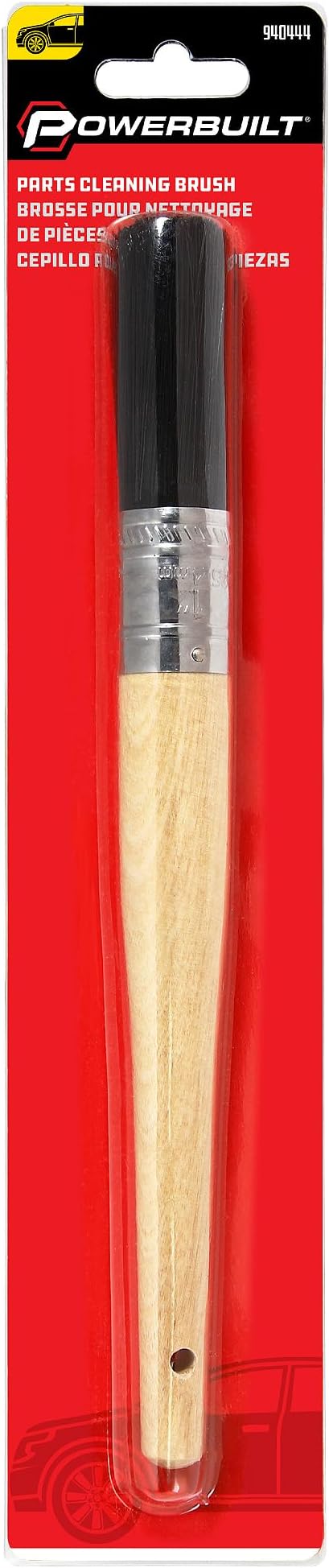 Powerbuilt Parts Cleaning Brush, Lasting Nylon Wire, 1-Inch Diameter, Hanging - Image 5