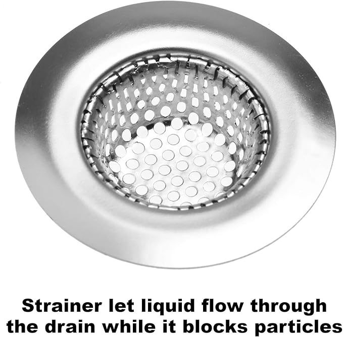 2 Pack - 2.25" Top / 1" Basket- Sink Strainer Bathroom, RV and Lavatory Sink - Image 6