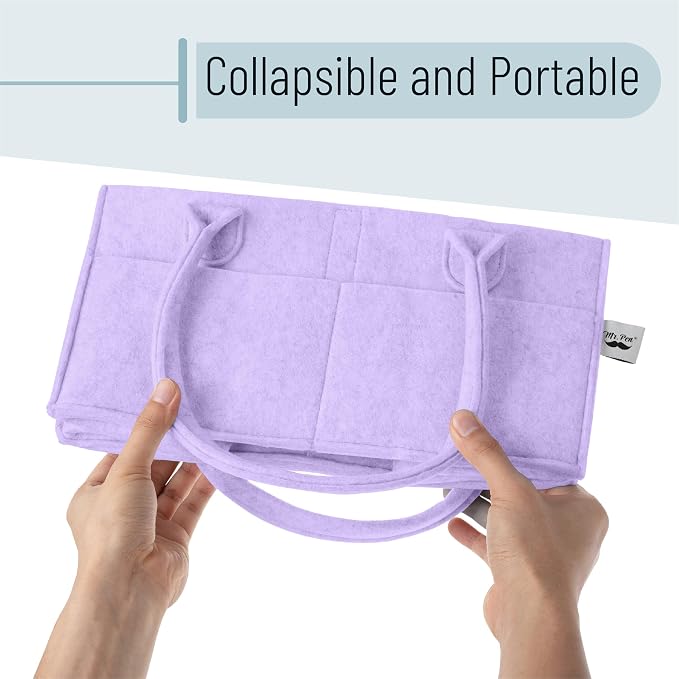 Mr. Pen- Baby Diaper Caddy Organizer, lavender dream, Baby Caddy Organizer - Image 6