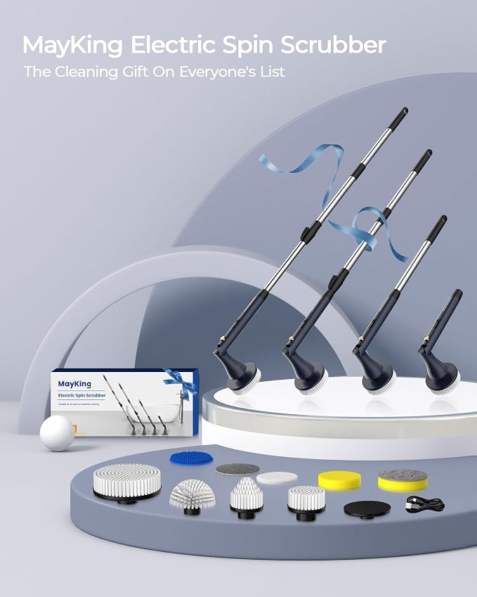 MayKing Electric Spin Scrubber - Image 9