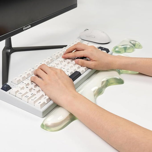 Ergonomic Gel Wrist Rest for Keyboard and Mouse, Wrist Rest Set, Cute Silicone - Image 2
