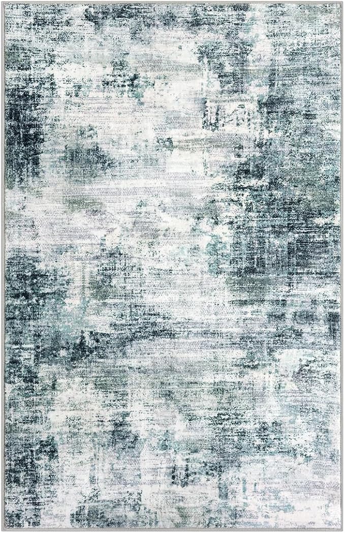 IOHOUZE Modern Abstract Area Rugs 6x9 Ft Washable Rugs - Image 9