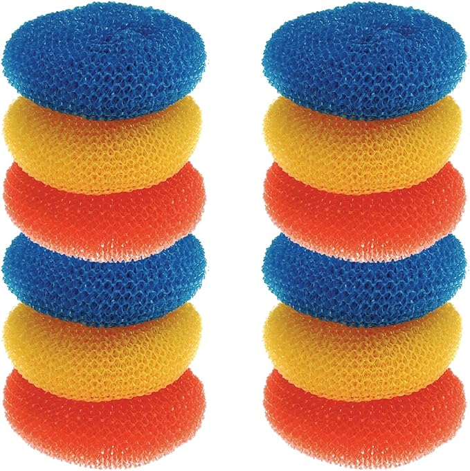 LOLA Plastic Mesh Scouring Pads by LolaProducts