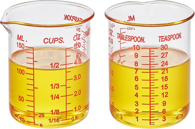 High Borosilicate Glass Measuring Cup-V-Shaped Spout,Glass Measuring Beaker - Image 8
