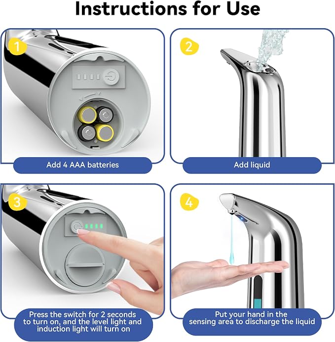 Automatic Soap Dispenser with Infrared Sensor - Image 6