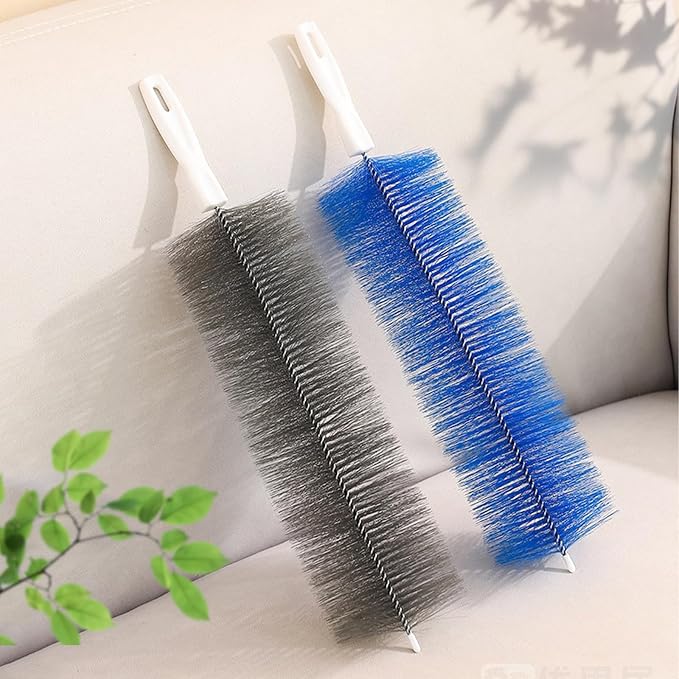 2 Pcs Cobweb Duster, Bendable Fan Cleaner Brushes Set Reusable, Plastic - Image 8