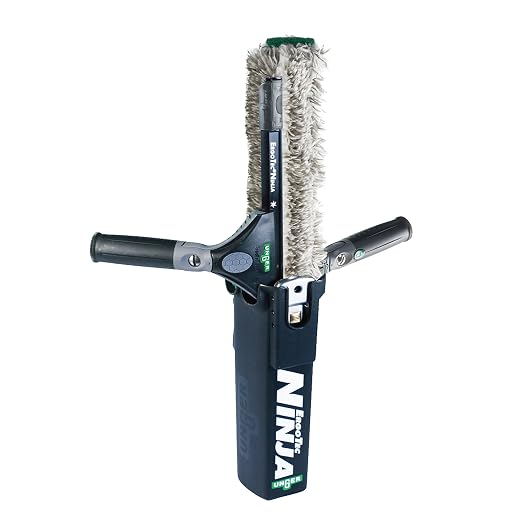Unger Commercial ErgoTec Advanced Window Cleaning Ninja Kit 4-in-1 – Squeegee - Image 10