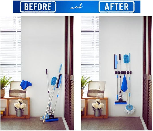 Displays By Jack wall mounted Broom and mop Holder - Image 2