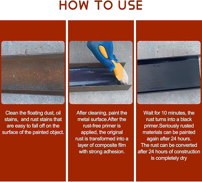 Rust Renovator, Rust Remover for Metal, Rust Converter for Metal, Water-Based - Image 7
