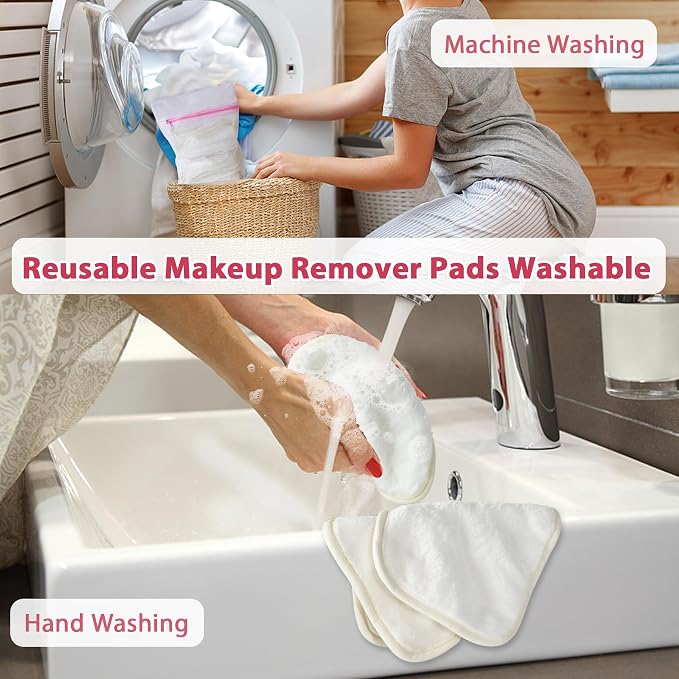 Makeup Remover Cloth, Makeup Remover Pads Microfiber Face Washcloth - Image 7