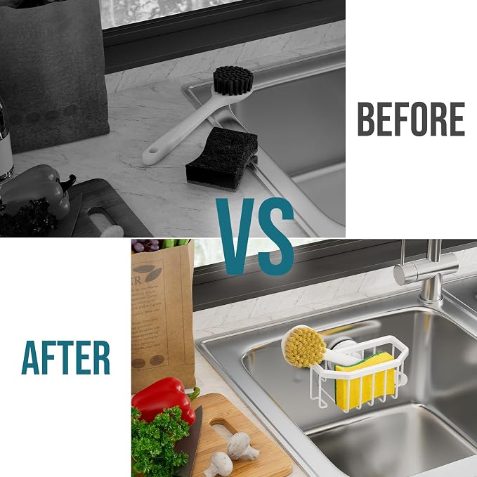 TAILI Sponge Holder for Kitchen Sink - Image 9