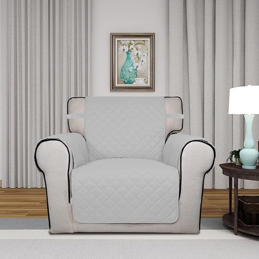 PureFit Reversible Quilted Sofa Cover, Water Resistant Slipcover Furniture - Image 2